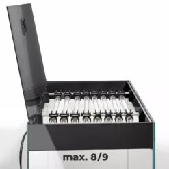 AQUAEL Glossy 150 LED 2.0 Blanc Laqué Aquarium 150 Cm, Volume 405 L Et éclairage Leds -Aquarium Équipement 112648 112933 112934 glossy black cover lighting extension 418 5