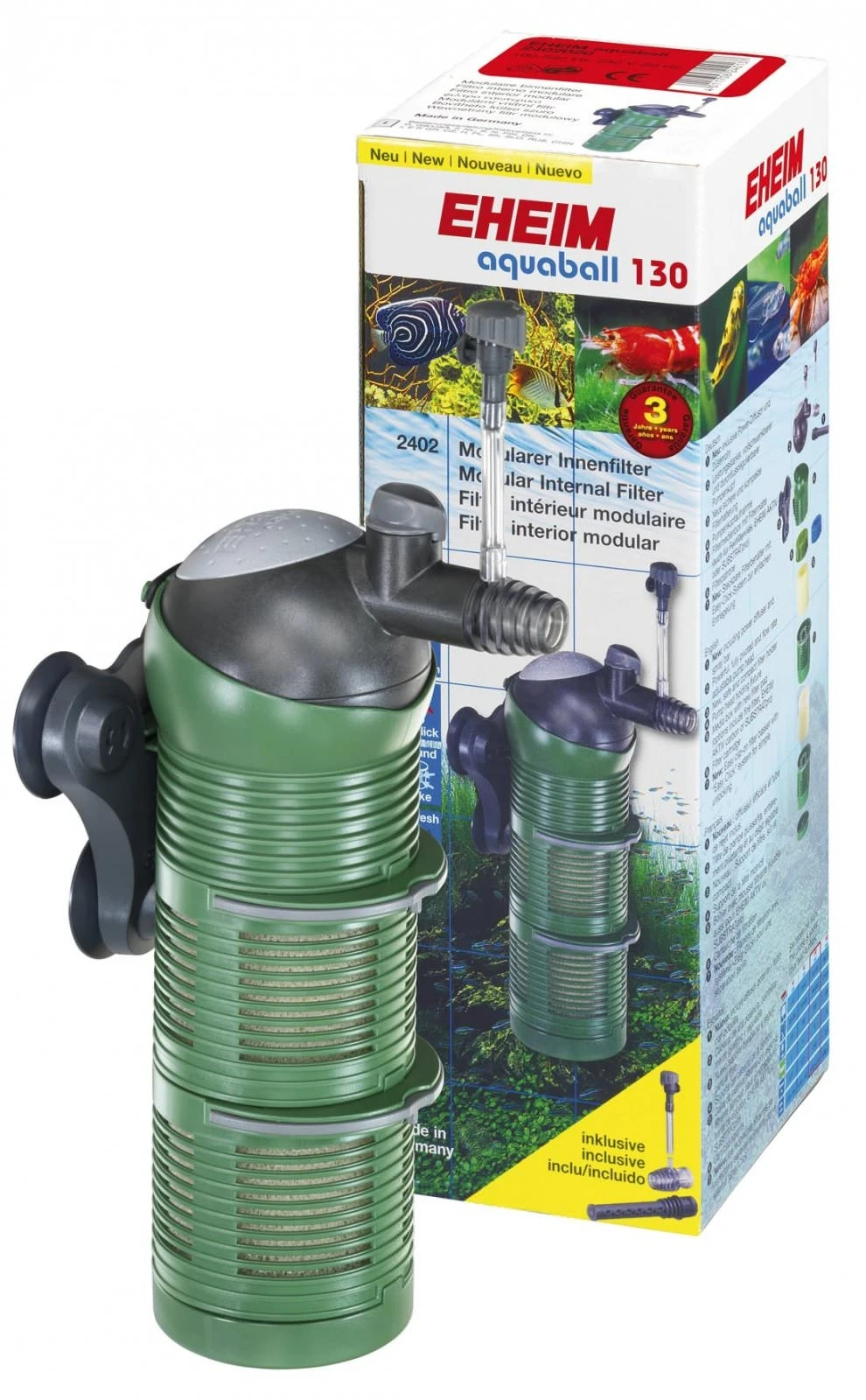 EHEIM AquaBall 130 Filtre Intérieur Pour Aquarium Entre 60 Et 130 Litres 1 EHEIM AquaBall 130 Filtre Intérieur Pour Aquarium Entre 60 Et 130 Litres