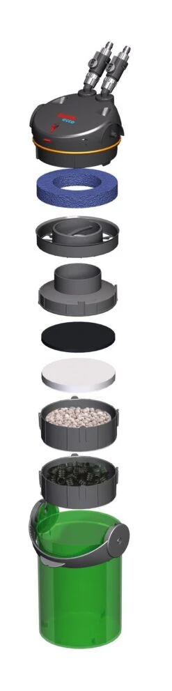 EHEIM Ecco Pro 200 Filtre Externe Avec Masse Et Mousses Filtrantes Aquarium Entre 100 Et 200L 5 EHEIM Ecco Pro 200 Filtre Externe Avec Masse Et Mousses Filtrantes Aquarium Entre 100 Et 200L -Aquarium Équipement 120419080405