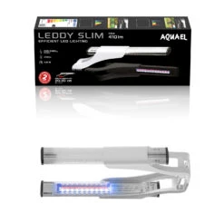 AQUAEL Leddy Slim 2.0 Blanc Plant 4,8W 8500 K Lampe Led Eau Douce Spéciale Plantes Pour Aquarium De 20 à 30 Cm