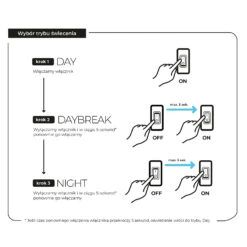 AQUAEL Leddy Smart 2.0 Day & Night Sunny 4,8W Blanc Lampe Leds Auto-réparantes Lumière Du Jour 7000°K Pour Nano-aquarium -Aquarium Équipement 124223 leddy smart plant dn white 08 wybor trybu swiecenia 172 3