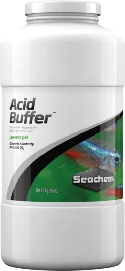 SEACHEM Acid Buffer 1,2 Kg Solution Tampon Pour Abaisser Ou Stabiliser Le PH Entre 4.0 Et 6.8