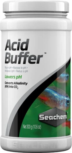 SEACHEM Acid Buffer 300 Gr. Solution Tampon Pour Abaisser Ou Stabiliser Le PH Entre 4.0 Et 6.8
