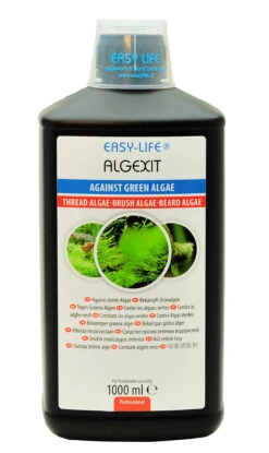 EASY LIFE EASY-LIFE AlgExit 1L élimine Tous Types D'algues Vertes Dans Les Aquariums. Traite Jusqu'à 10000 Litres.