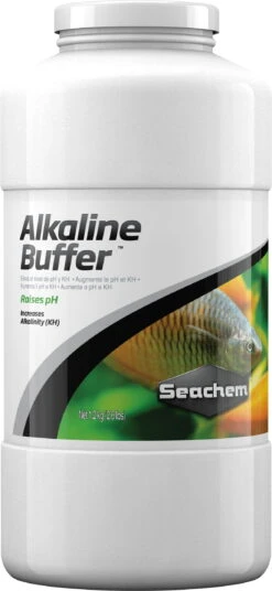 SEACHEM Alkaline Buffer 1,2 Kg Solution Tampon Pour Augmenter Et Stabilser Le PH Entre 7.4 Et 8.4