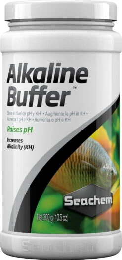 SEACHEM Alkaline Buffer 300 Gr. Solution Tampon Pour Augmenter Et Stabilser Le PH Entre 7.4 Et 8.4