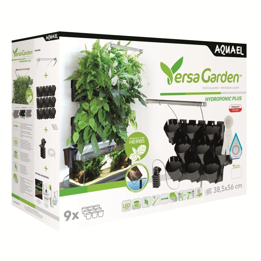 AQUAEL Wall Module Versa Garden Plus Kit Hydroponie Pour La Création D'un Mur Végétal 1 AQUAEL Wall Module Versa Garden Plus Kit Hydroponie Pour La Création D'un Mur Végétal