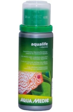 AQUA MEDIC Aqualife + Vitamine 100 Ml Conditionneur D'eau Du Robinet Avec Vitamines Pour Aquarium D'eau Douce