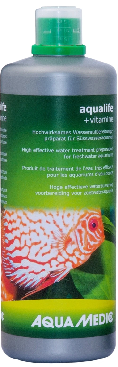AQUA MEDIC Aqualife + Vitamine 1 L Conditionneur D'eau Du Robinet Avec Vitamines Pour Aquarium D'eau Douce 1 AQUA MEDIC Aqualife + Vitamine 1 L Conditionneur D'eau Du Robinet Avec Vitamines Pour Aquarium D'eau Douce