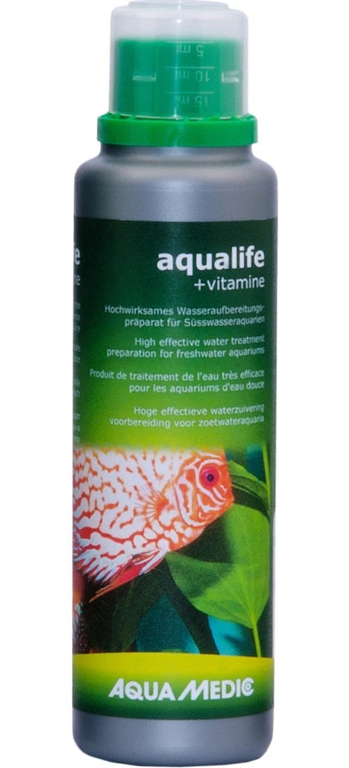 AQUA MEDIC Aqualife + Vitamine 250 Ml Conditionneur D'eau Du Robinet Avec Vitamines Pour Aquarium D'eau Douce 1 AQUA MEDIC Aqualife + Vitamine 250 Ml Conditionneur D'eau Du Robinet Avec Vitamines Pour Aquarium D'eau Douce