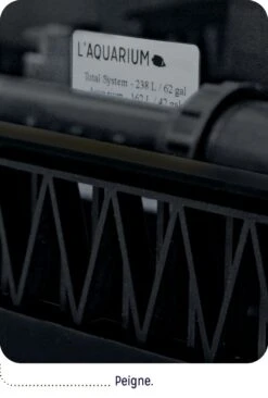 AQUARIUM SYSTEMS L'Aquarium 720 Noir Version 2.0 Combinaison Aquarium 464 L Et Meuble 18 AQUARIUM SYSTEMS L'Aquarium 720 Noir Version 2.0 Combinaison Aquarium 464 L Et Meuble -Aquarium Équipement aquarium systems l aquarium 2 0 peigne de surverse min 1