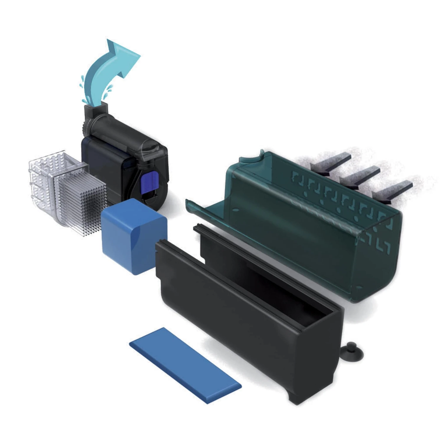 AQUARIUM SYSTEMS NewJet Filter Small Filtre Interne Pour Aquarium De 20 à 50 L 3 AQUARIUM SYSTEMS NewJet Filter Small Filtre Interne Pour Aquarium De 20 à 50 L – Image 3