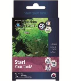AQUARIUM SYSTEMS Start Eau Douce Programme Unidoses De Démarrage En Bactéries Sur 30 Jours