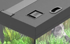 AQUATLANTIS Aqua Tower 96 LED Noir Aquarium équipé 97 L Avec Meuble Une Porte - Dimension : 39,9 X 40,1 X 60,7 Cm -Aquarium Équipement aquatlantis aqua tower aquarium equipe 97 l avec meuble une porte 2 4