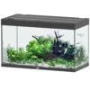 AQUATLANTIS Sublime Pro LED 2.0 100 X 50 X 60 Cm Noir Haute Brillance Aquarium équipé 300 L