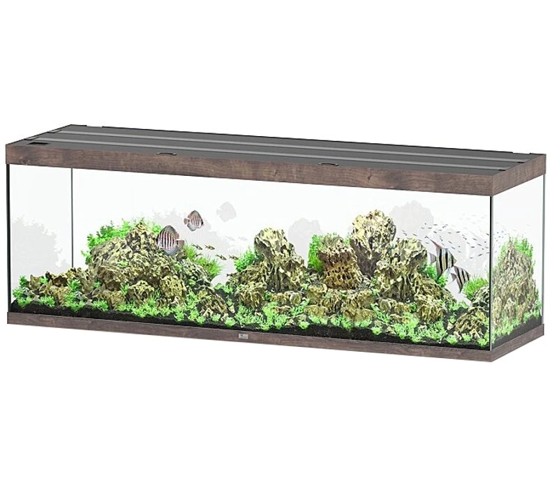AQUATLANTIS Sublime Pro LED 2.0 200 X 60 X 75 Cm Chêne Sauvage Brun Aquarium équipé 816 L 1 AQUATLANTIS Sublime Pro LED 2.0 200 X 60 X 75 Cm Chêne Sauvage Brun Aquarium équipé 816 L