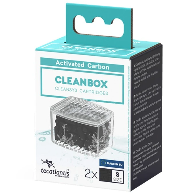 AQUATLANTIS CleanBox S Lot De 2 Recharges Charbon Actif Pour Filtre Interne CleanSys 200, 200+ Et 300 1 AQUATLANTIS CleanBox S Lot De 2 Recharges Charbon Actif Pour Filtre Interne CleanSys 200, 200+ Et 300