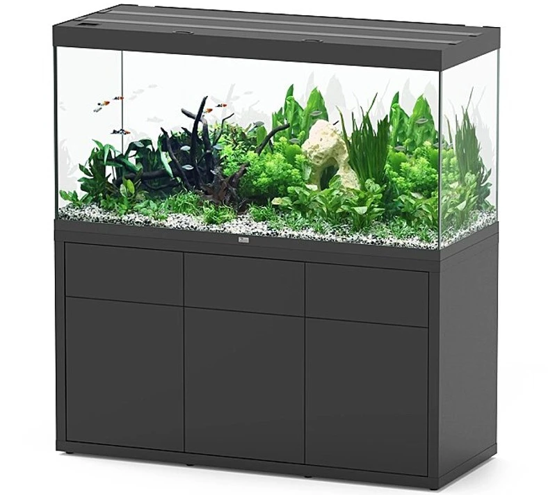 AQUATLANTIS Combinaison Sublime Pro LED 2.0 150 X 60 X 75 Cm Noir Haute Brillance Aquarium 648 L Avec Meuble 1 AQUATLANTIS Combinaison Sublime Pro LED 2.0 150 X 60 X 75 Cm Noir Haute Brillance Aquarium 648 L Avec Meuble