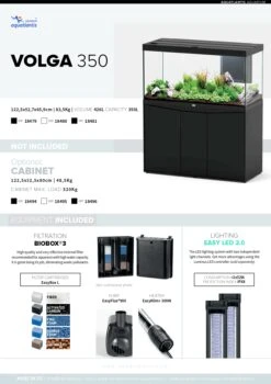 Nouvelles versions -Aquarium Équipement aquatlantis combinaison volga 350 noir aquarium equipe 427 l avec meuble inclus 111 page 0001 4