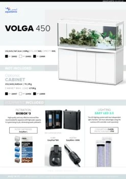 Nouvelles versions -Aquarium Équipement aquatlantis combinaison volga 450 noir aquarium equipe 580 l avec meuble inclus page 0001 4