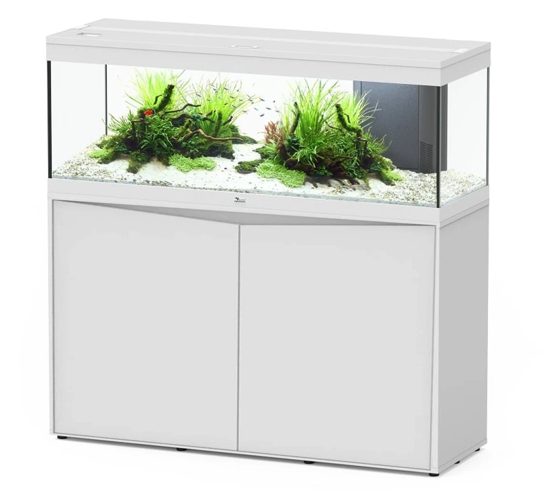 AQUATLANTIS Prestige 120 LED Blanc Aquarium équipé 217 L Avec Meuble 2 Portes - Dimensions : 120 X 40 X 45 Cm 1 AQUATLANTIS Prestige 120 LED Blanc Aquarium équipé 217 L Avec Meuble 2 Portes - Dimensions : 120 X 40 X 45 Cm