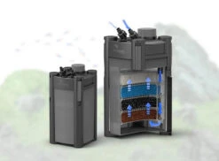 AQUATLANTIS Sublime Pro LED 2.0 150 X 60 X 75 Cm Béton Aquarium équipé 648 L -Aquarium Équipement aquatlantis safe lighting 20 3 cm rampe d eclairage 1 3w 159 lumens 6500 k pour aquarium d eau douce 2 57