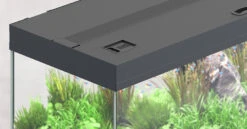 AQUATLANTIS Volga 450 Anthracite Mate Aquarium équipé 580 L - Dimensions : 152,5 X 52,7 X 67,6 Cm -Aquarium Équipement aquatlantis volga 240 noir aquarium equipe 295 l dimensions 122 5 x 42 7 x 55 4 cm 4 16