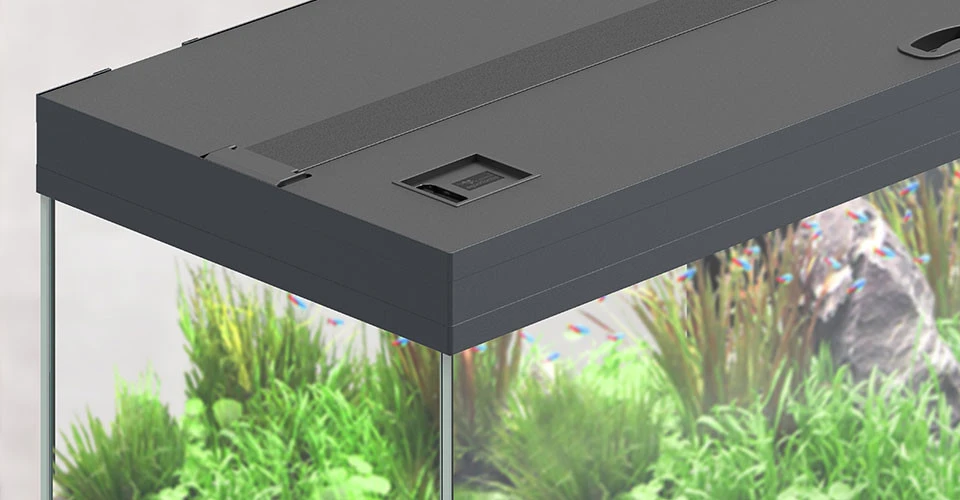 AQUATLANTIS Volga 240 Anthracite Mate Aquarium équipé 295 L - Dimensions : 122,5 X 42,7 X 55,4 Cm 2 AQUATLANTIS Volga 240 Anthracite Mate Aquarium équipé 295 L - Dimensions : 122,5 X 42,7 X 55,4 Cm – Image 2