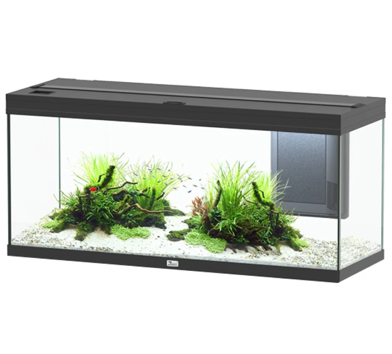 AQUATLANTIS Combinaison Volga 240 Noir Aquarium équipé 295 L Avec Meuble Inclus 2 AQUATLANTIS Combinaison Volga 240 Noir Aquarium équipé 295 L Avec Meuble Inclus – Image 2