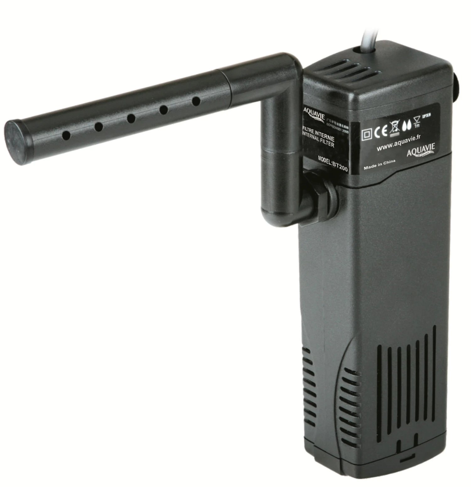 AQUAVIE BT 400 Filtre Interne 380 L/h Pour Aquarium Et Aquaterrarium De 50 à 110 L 1 AQUAVIE BT 400 Filtre Interne 380 L/h Pour Aquarium Et Aquaterrarium De 50 à 110 L