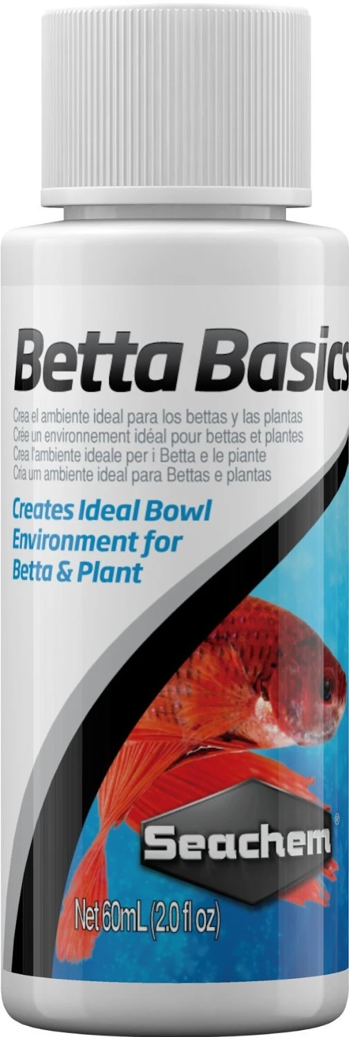 SEACHEM Betta Basics 60 Ml Conditionneur D'eau Complet Pour Bettas 1 SEACHEM Betta Basics 60 Ml Conditionneur D'eau Complet Pour Bettas