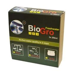 DVH IMPORT BioGro Freshwater 3 X 250 Ml Kit Complet De Réensemencement En Bactéries Pour Aquarium D'eau Douce
