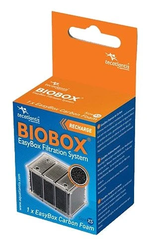 AQUATLANTIS EasyBox Cartouche Charbon Taille XS Pour Filtre Mini Biobox 1 Et 2 1 AQUATLANTIS EasyBox Cartouche Charbon Taille XS Pour Filtre Mini Biobox 1 Et 2