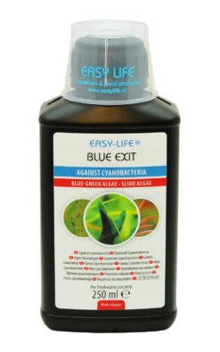 EASY LIFE EASY-LIFE Blue Exit 250ml élimine Les Algues Bleues Ou Cyanobactéries En Aquariums D'eau Douce Jusqu'à 400 L