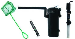 AQUAVIE StartUp 80B LED Noir Aquarium 112 L Avec Vitre Avant Bombé, Tout équipé, 80 X 35 X 40 Cm -Aquarium Équipement chap 1 aquarium 39