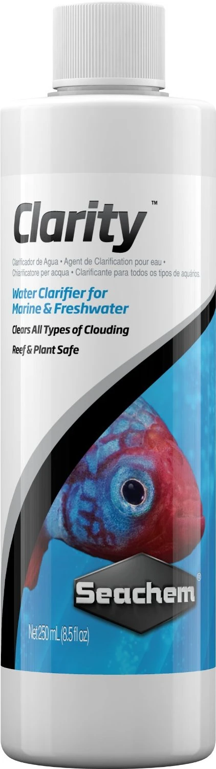 SEACHEM Clarity 250 Ml Clarificateur De Qualité Pour Une Eau Cristaline 1 SEACHEM Clarity 250 Ml Clarificateur De Qualité Pour Une Eau Cristaline