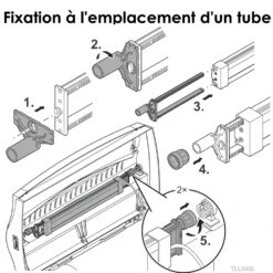 TETRA Tetronic LED Proline 780 Rampe D'éclairage LEDs 6000°K Pour Aquarium D'eau Douce Et Terrarium De 80 à 100 Cm -Aquarium Équipement contenu rampe tetronic fixation 2 1