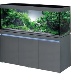 Aquarium Équipement 44 EHEIM Incpiria 530 LED Graphite Kit Aquarium 160 Cm 530 L Avec Meuble Et éclairage LEDs