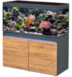 EHEIM Incpiria Marine 430 LED Graphite / Nature Kit Aquarium 130 Cm 430 L Avec Meuble Et éclairage LEDs