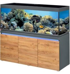 EHEIM Incpiria Marine 530 LED Graphite / Nature Kit Aquarium 160 Cm 530 L Avec Meuble Et éclairage LEDs