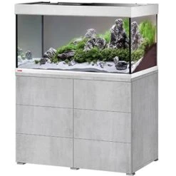 EHEIM Proxima 250 L ClassicLED Gris Urban Aquarium 100 Cm Avec Meuble Et éclairage LEDs 2 X 17W