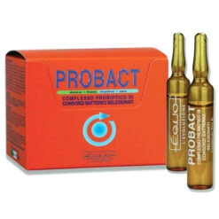 EQUO Probact 24 Ampoules Bactéries Probiotiques Purificatrices Pour Aquarium D'eau Douce Et Eau De Mer