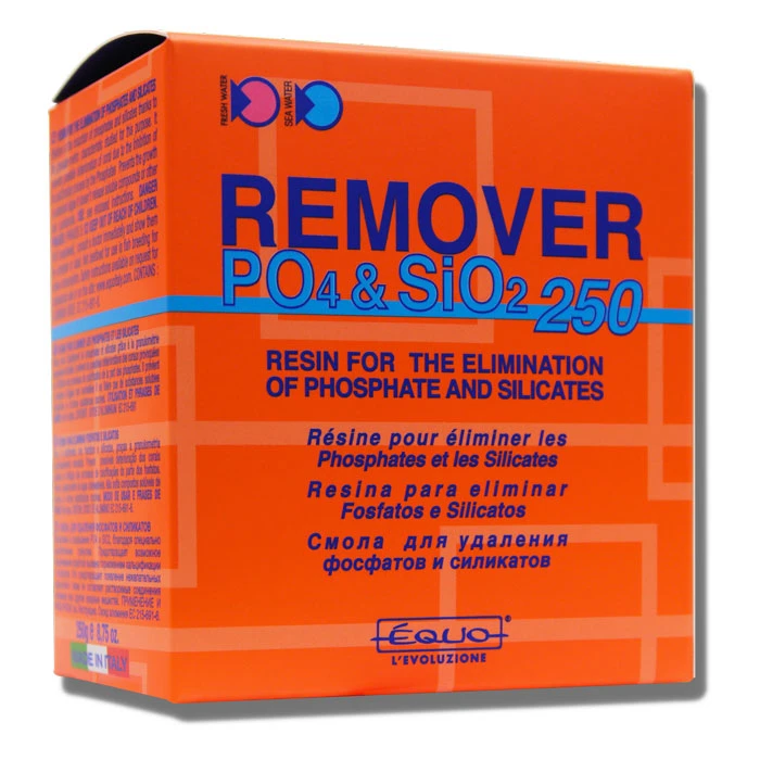 EQUO Remover PO4 & SiO2 250 Gr Résine Anti Phosphates Et Silicates Pour Aquarium D'eau Douce Et Eau De Mer 1 EQUO Remover PO4 & SiO2 250 Gr Résine Anti Phosphates Et Silicates Pour Aquarium D'eau Douce Et Eau De Mer
