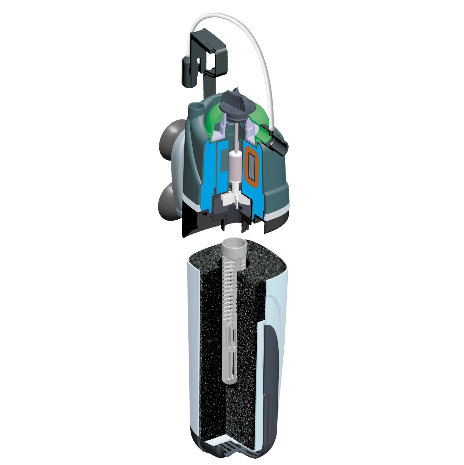 AQUAEL Fan 3 Plus 700 L/h Filtre Interne Pour Aquarium De 150 à 250L 5 AQUAEL Fan 3 Plus 700 L/h Filtre Interne Pour Aquarium De 150 à 250L – Image 5