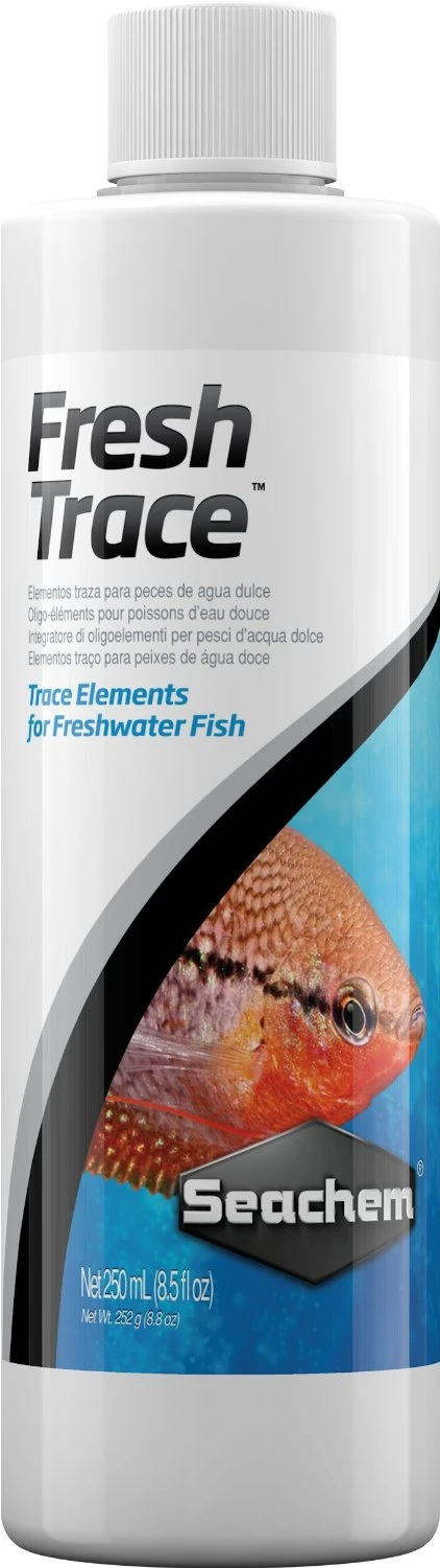 SEACHEM Fresh Trace Compléments D'oligo-éléments Pour La Bonne Santé Et La Croissance Des Poissons D'eau Douce 1 SEACHEM Fresh Trace Compléments D'oligo-éléments Pour La Bonne Santé Et La Croissance Des Poissons D'eau Douce