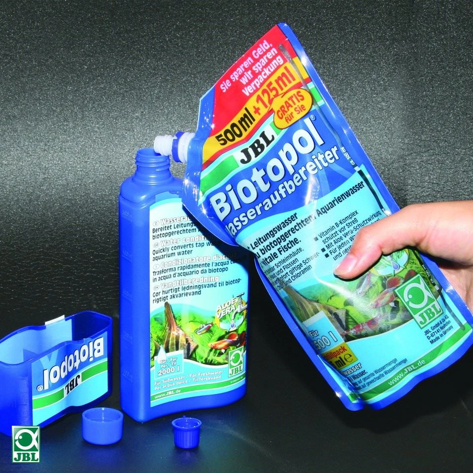 JBL Biotopol Recharge 500ml + 125ml GRATUIT Conditionne L'eau De Votre Aquarium D'eau Douce 2 JBL Biotopol Recharge 500ml + 125ml GRATUIT Conditionne L'eau De Votre Aquarium D'eau Douce – Image 2