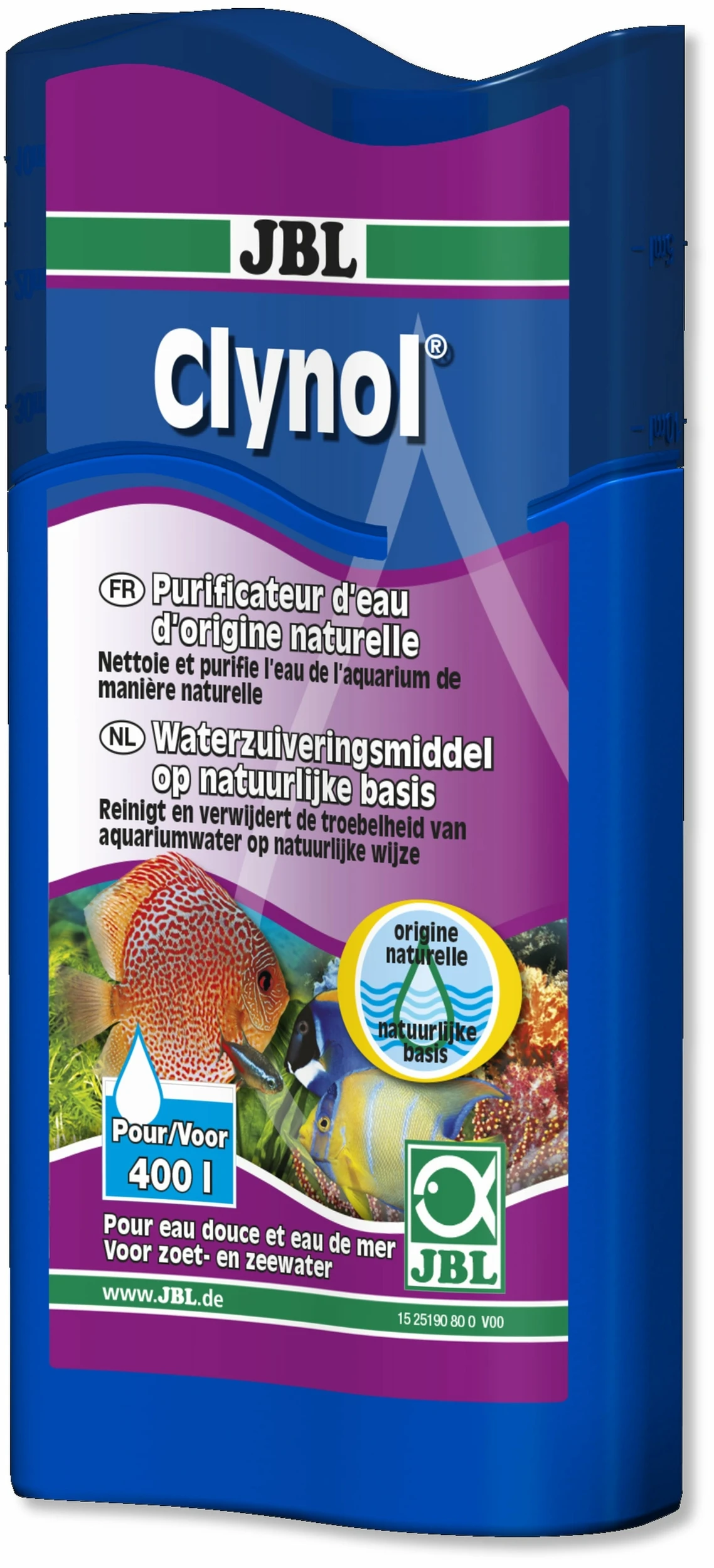 JBL Clynol 100 Ml Purificateur D'eau D'origine Naturelle Pour Aquarium D'eau Douce 1 JBL Clynol 100 Ml Purificateur D'eau D'origine Naturelle Pour Aquarium D'eau Douce