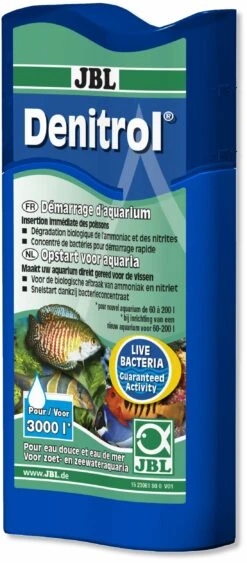 JBL Denitrol 100 Ml Bactéries Dénitrifiantes Pour Un Bon Démarrage De Votre Aquarium D'eau Douce