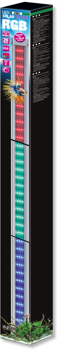 JBL LED Solar Effect 20W Rampe Complémentaire Aquarium Eau Douce De 145 à 170 Cm Ou Remplace Tube T5 Et T8