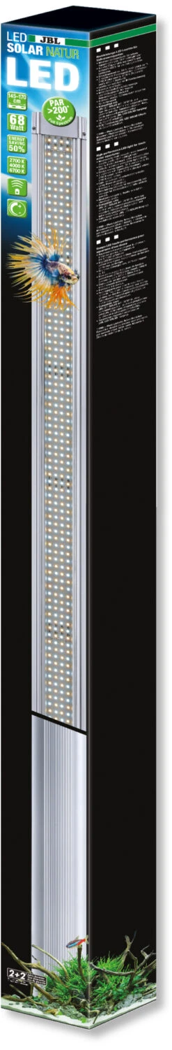 JBL LED Solar Natur 68W Rampe Aquarium Eau Douce De 145 à 170 Cm Ou Remplace Tube T5 Et T8